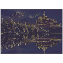 Dino (54129) - "Angel Castle" - 1000 Teile Puzzle