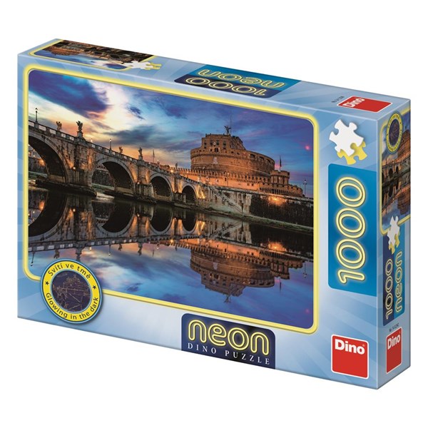 Dino (54129) - "Angel Castle" - 1000 Teile Puzzle
