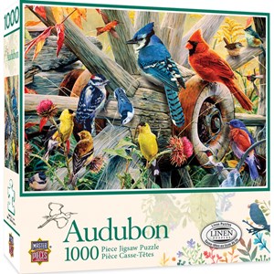 MasterPieces (31978) - "Backyard Birds" - 1000 Teile Puzzle