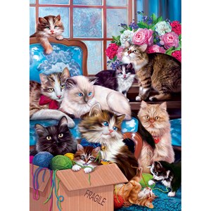 MasterPieces (71908) - "Trouble Makers" - 1000 Teile Puzzle