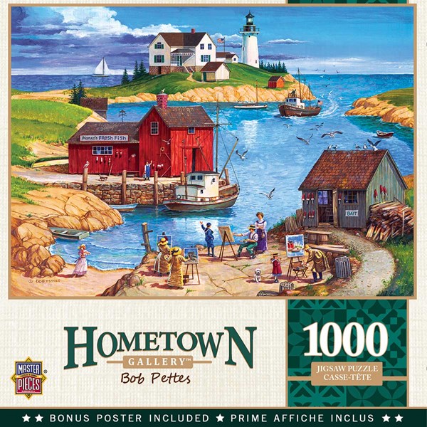 MasterPieces (72029) - "Ladium Bay" - 1000 Teile Puzzle