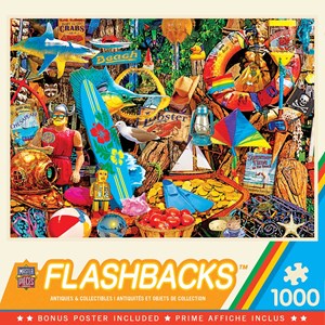 MasterPieces (72038) - "Beach Time Flea Market" - 1000 Teile Puzzle