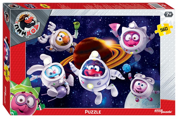 Step Puzzle (97065) - "Kikoriki. Pin-Code" - 560 Teile Puzzle