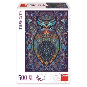 Dino (51407) - "Owl" - 500 Teile Puzzle
