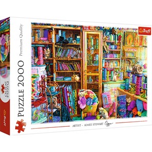 Trefl (27113) - "Katzen Paradies" - 2000 Teile Puzzle