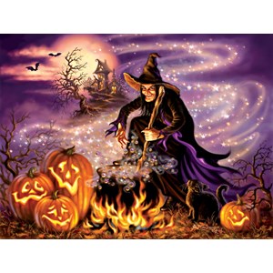 SunsOut (57139) - Dona Gelsinger: "All Hallows Eve" - 500 Teile Puzzle