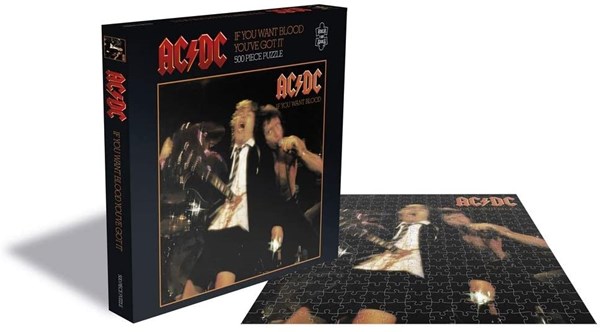 Zee Puzzle (25756) - "AC/DC, If You Want Blood" - 500 Teile Puzzle