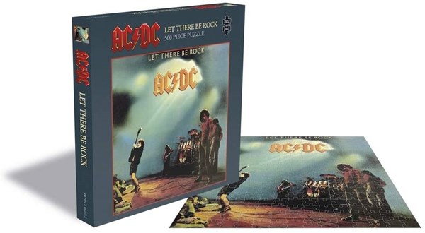 Zee Puzzle (25757) - "AC/DC, Let There Be Rock" - 500 Teile Puzzle
