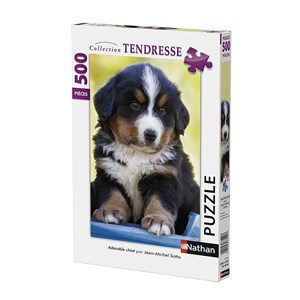 Nathan (87147) - "Cute Puppy" - 500 Teile Puzzle