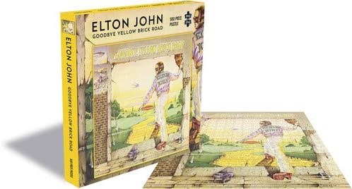 Zee Puzzle (25149) - "Elton John, Goodbye Yellow Brick Road" - 500 Teile Puzzle