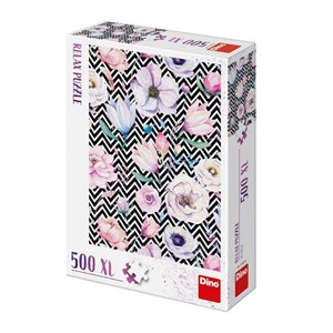Dino (51405) - "Flowers" - 500 Teile Puzzle