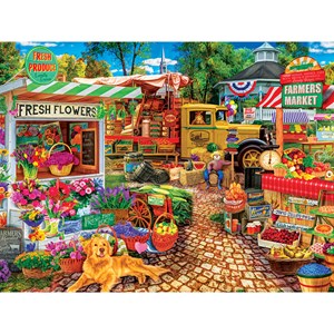 MasterPieces (31996) - "Sale on the square" - 750 Teile Puzzle