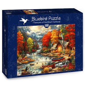 Bluebird Puzzle (70408) - Chuck Pinson: "Treasures of the Great Outdoors" - 1000 Teile Puzzle