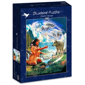 Bluebird Puzzle (70126) - Robin Koni: "Dream Catcher" - 1000 Teile Puzzle