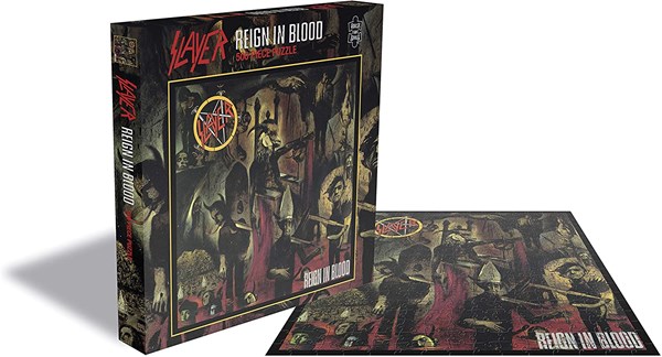 Zee Puzzle (22879) - "Slayer, Reign in Blood" - 500 Teile Puzzle