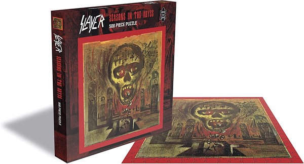 Zee Puzzle (22884) - "Slayer, Seasons in the Abyss" - 500 Teile Puzzle