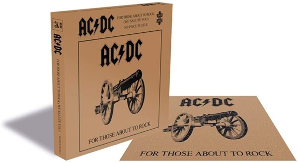 Zee Puzzle (25752) - "AC/DC. For Those About To Rock" - 500 Teile Puzzle