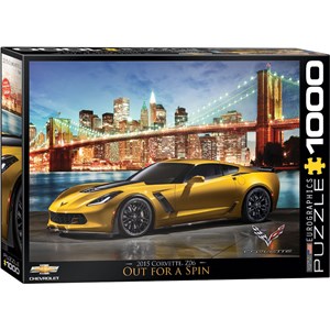 Eurographics (6000-0735) - "2015 Chevrolet Corvette Z06" - 1000 Teile Puzzle