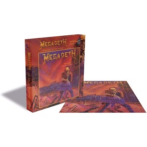 Zee Puzzle (26223) - "Megadeth, Peace Sells" - 500 Teile Puzzle