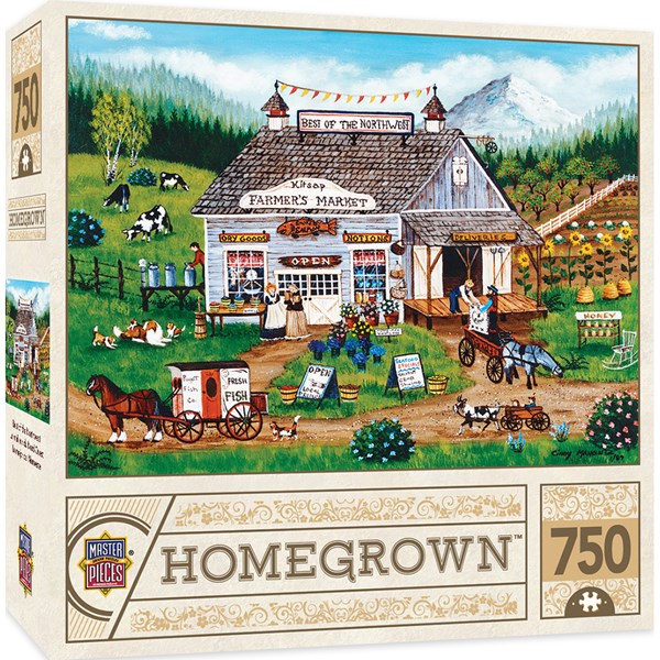 MasterPieces (31804) - Cindy Mangutz: "Best of the Northwest" - 750 Teile Puzzle
