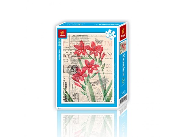 Pintoo (h1583) - "Floral Pattern" - 300 Teile Puzzle