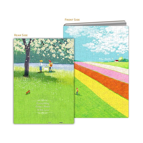 Pintoo (y1028) - "Puzzle Cover, Idyllic Life" - 329 Teile Puzzle