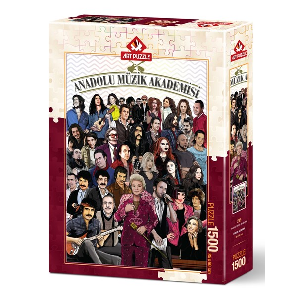 Art Puzzle (4586) - "Anatolia Music Academy" - 1500 Teile Puzzle