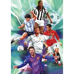 Art Puzzle (5194) - "Legendary Footballers" - 1000 Teile Puzzle
