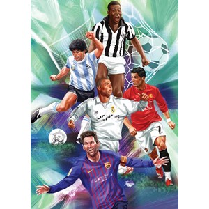 Art Puzzle (5194) - "Legendary Footballers" - 1000 Teile Puzzle