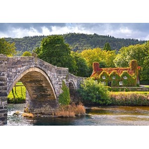 Castorland (C-104673) - "Village Corne in Wales" - 1000 Teile Puzzle