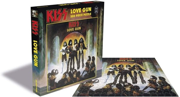 Zee Puzzle (25647) - "Kiss, Love Gun" - 500 Teile Puzzle