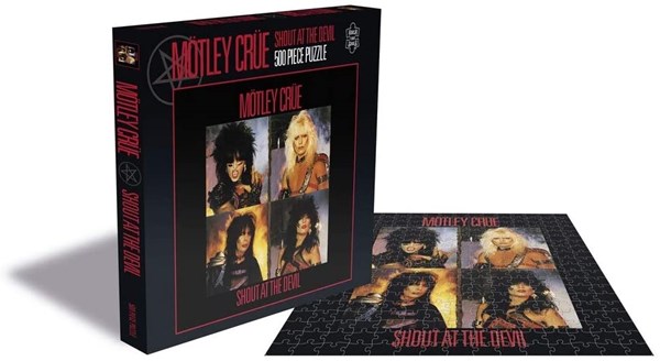 Zee Puzzle (25159) - "Motley Crue, Shout at the Devil" - 500 Teile Puzzle