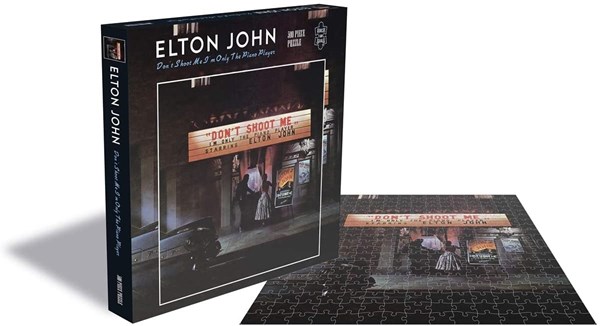 Zee Puzzle (25151) - "Elton John, Dont Shoot me I'm Only the Piano Player" - 500 Teile Puzzle
