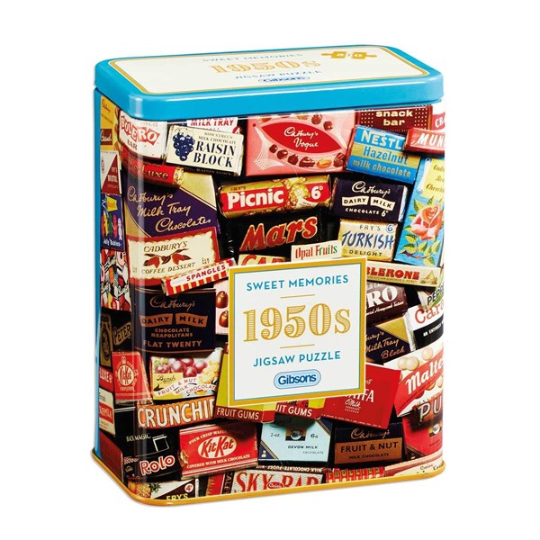 Gibsons (G3830) - Robert Opie: "1950s Sweet Memories" - 500 Teile Puzzle