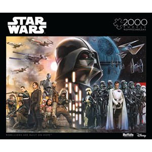 Buffalo Games (2064) - "Star Wars™: Rogue One - "Rebellions are Built on Hope"" - 2000 Teile Puzzle