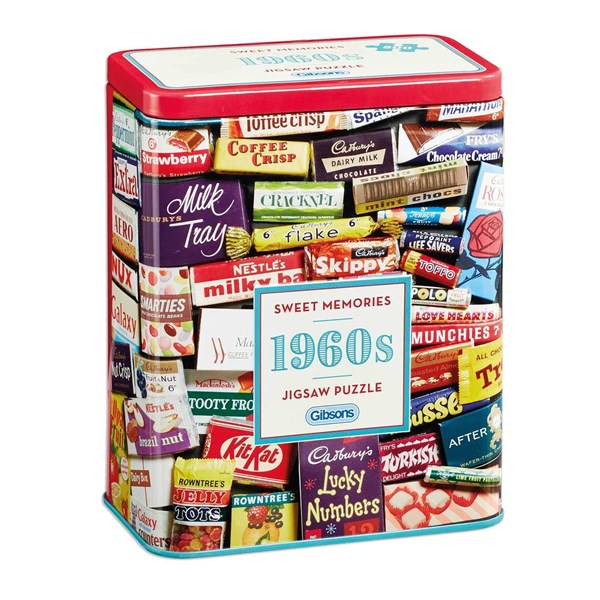 Gibsons (G3831) - "1960s Sweet Memories" - 500 Teile Puzzle