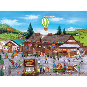 MasterPieces (31985) - Cindy Mangutz: "Sunny Farms" - 750 Teile Puzzle