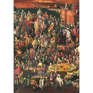 Art Puzzle (4000) - "113 Famous People" - 1500 Teile Puzzle