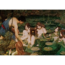 Art Puzzle (5377) - "Hylas And The Nymphs, 1896" - 1500 Teile Puzzle
