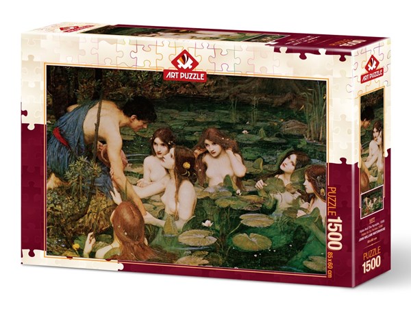 Art Puzzle (5377) - "Hylas And The Nymphs, 1896" - 1500 Teile Puzzle