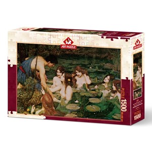 Art Puzzle (5377) - "Hylas And The Nymphs, 1896" - 1500 Teile Puzzle