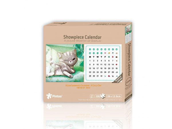 Pintoo (h1598) - "A Chilly Day" - 200 Teile Puzzle