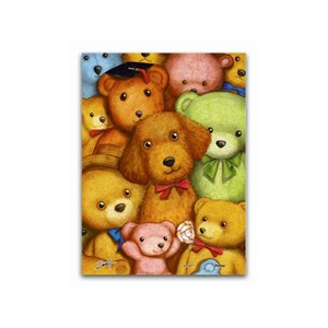 Pintoo (p1007) - "Poodles and Teddy Bears" - 150 Teile Puzzle