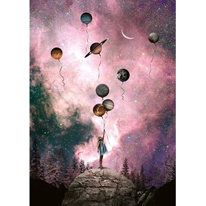 Schmidt Spiele (59903) - Natacha Einat: "Planet Longing" - 1000 Teile Puzzle