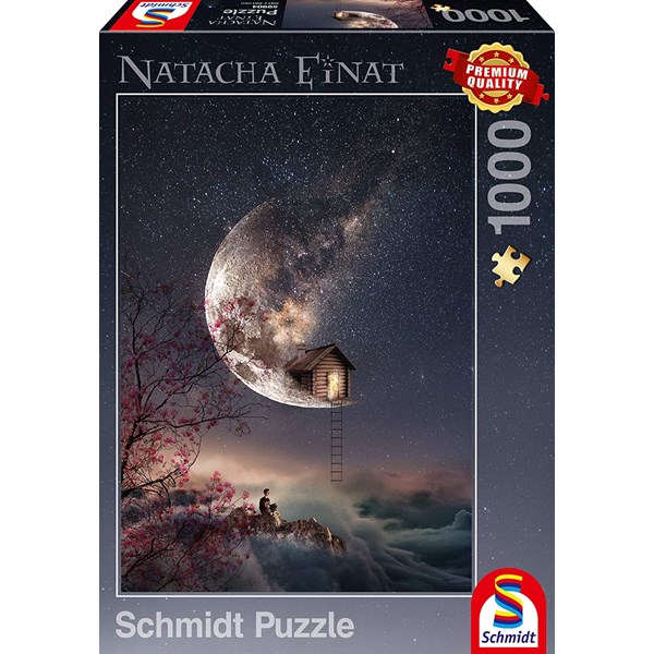 Schmidt Spiele (59904) - Natacha Einat: "Traumgeflüster" - 1000 Teile Puzzle