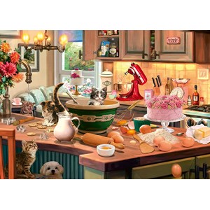 Schmidt Spiele (59919) - "In the kitchen" - 1000 Teile Puzzle