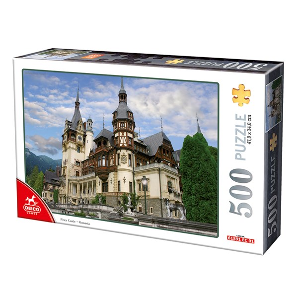 Deico (61591) - "Peles Castle" - 500 Teile Puzzle