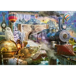 Schmidt Spiele (58964) - "Magische Reise" - 1000 Teile Puzzle