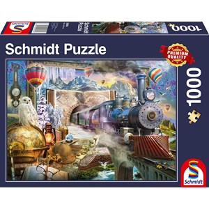 Schmidt Spiele (58964) - "Magische Reise" - 1000 Teile Puzzle