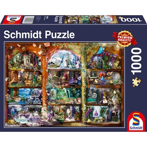 Schmidt Spiele (58965) - "Fairytale Magic" - 1000 Teile Puzzle